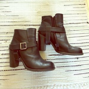 COPY - All Saints black moto  boots